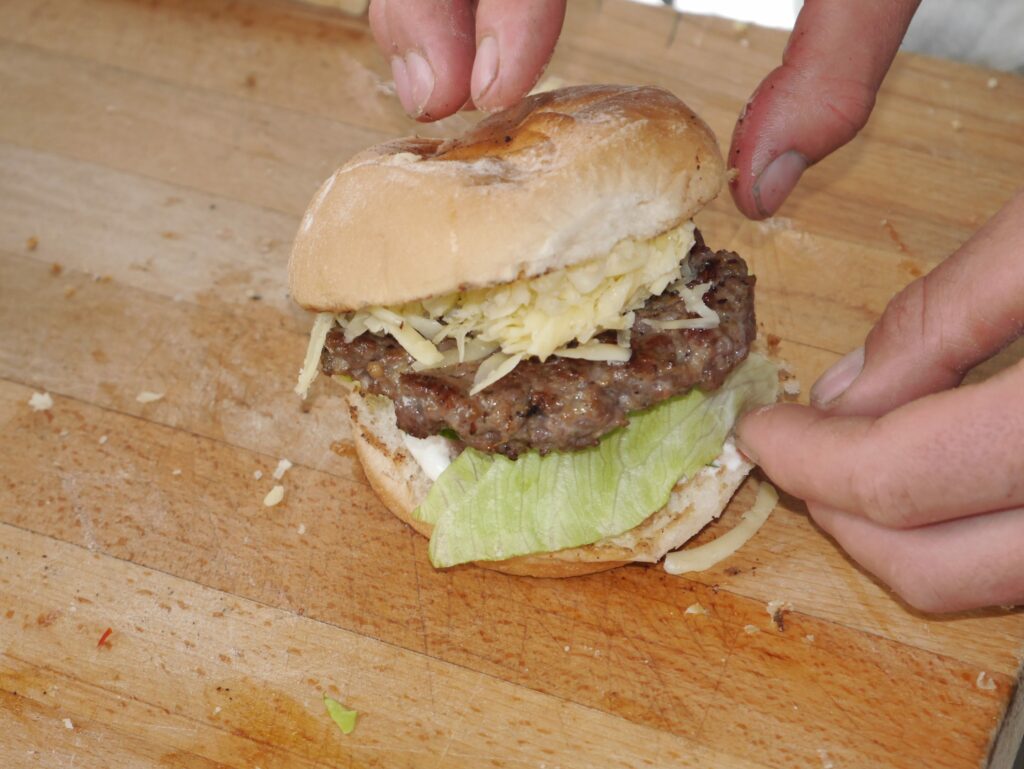 broughgammon billy burger how to make the perfect burger goat burger 9