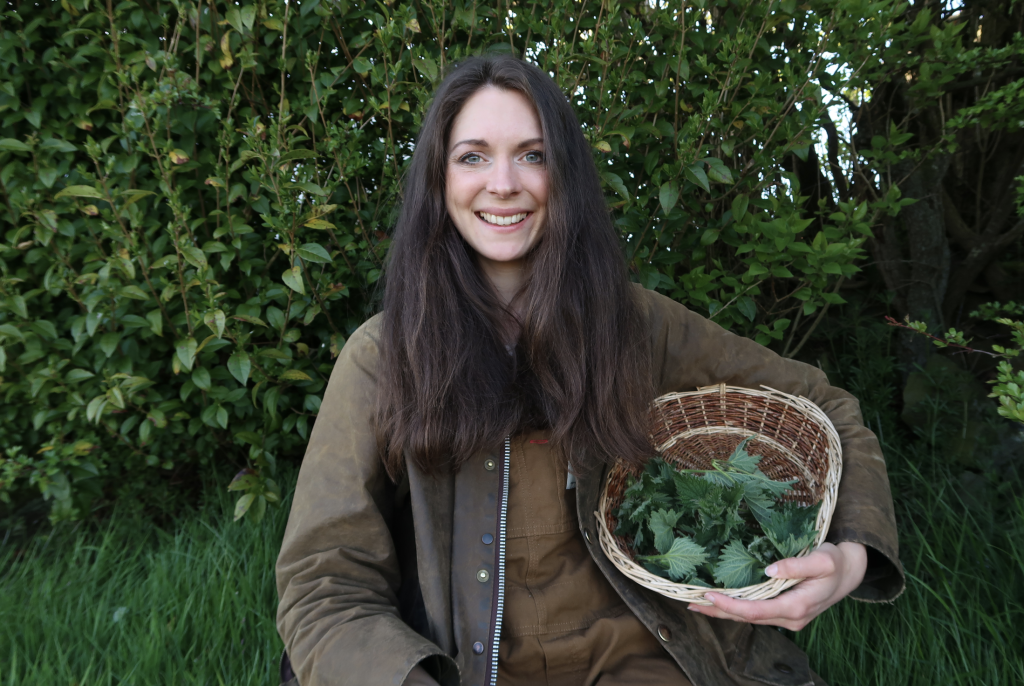 foraging nettles cooking nettles